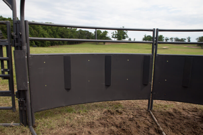 8' Sheeted Curved Panel - Image 0