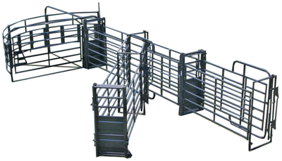 Sweep w/30' Adj. Alley, Sort Alley, Preg Panels, Block & Load Gates - Image 0