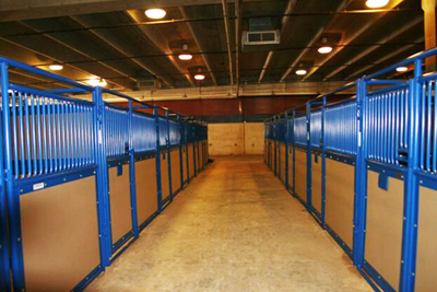 10' Expo Stall Front - Vertical Bar Top - Image 3