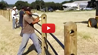 Ponderosa Fence Install