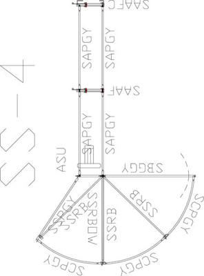 Sweep w/20' Adj. Alley & Alley Stop - Image 1