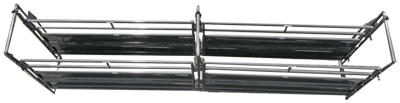 20' Sheeted Adjustable Alley & Alley Stop