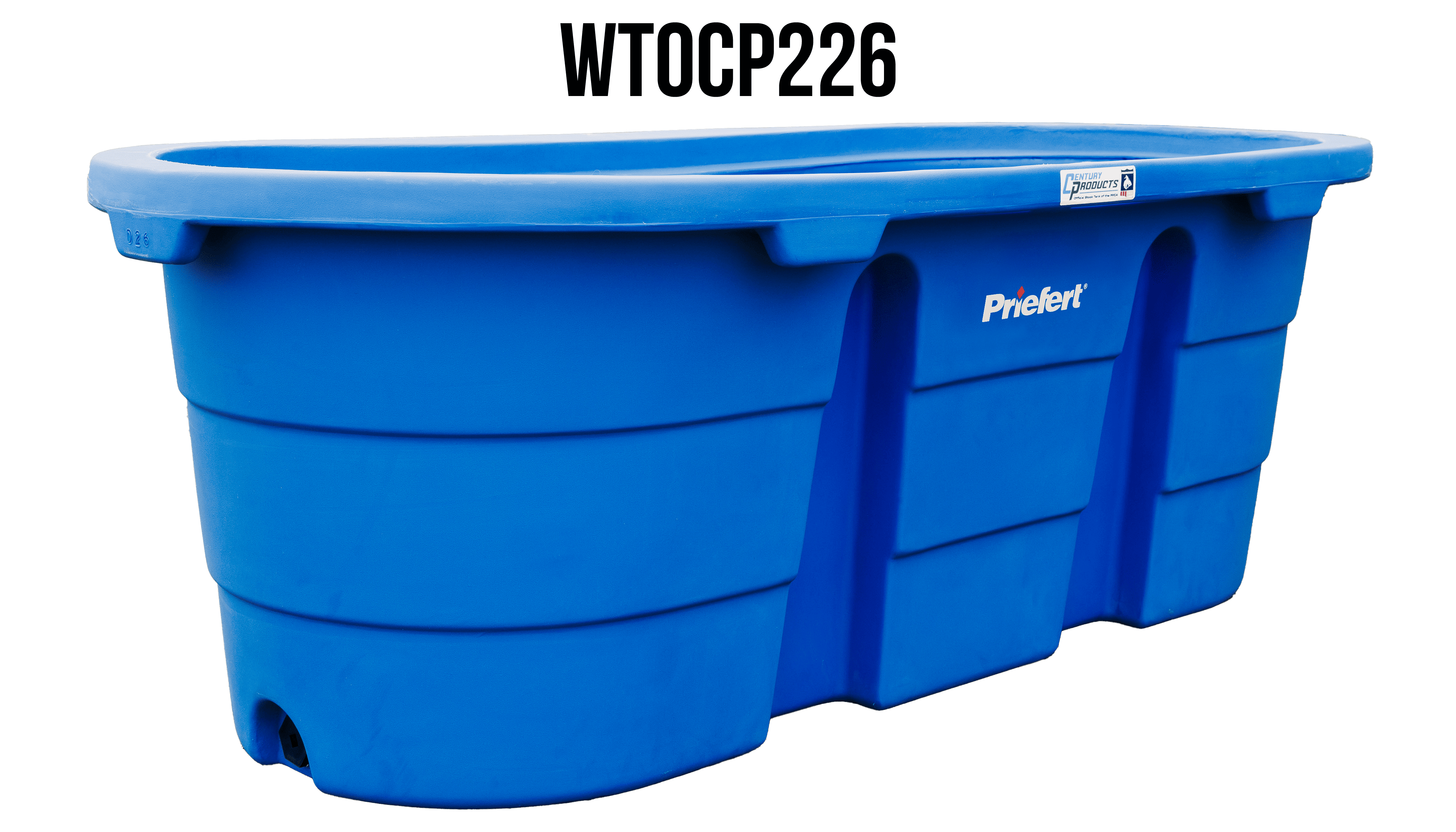 Large Animal Oval Poly Water Tanks by Century Products - Image 1