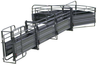 Sweep w/30' Adj. Alley, Preg Panels, Blocking Gates & 8' Sorting Gate - Image 0
