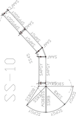 Sweep w/32' Adj. Alley, 45 Deg. Trun, Preg Panels, Blocking Gates & 8' Sorting Gate - Image 1
