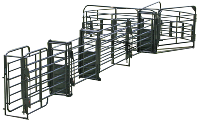 Sweep w/38' Adjustable Alley, Preg Panels, Block Gates & Scale Section - Image 0