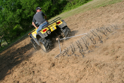 Chain Harrows w/Draw Bar & Hitch - Image 1