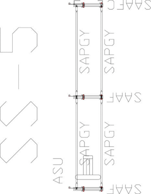 20' Sheeted Adjustable Alley & Alley Stop - Image 1