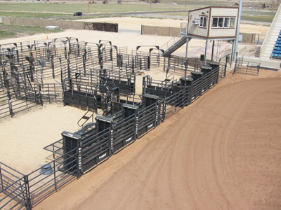60' x 80' Rough Stock Practice Arena - Image 0