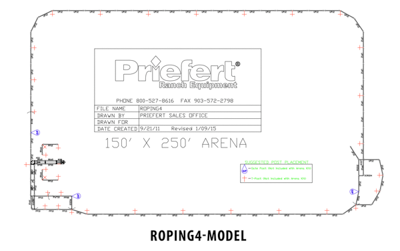 150' x 250' Basic Roping Arena - Image 2