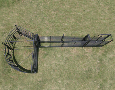 Sweep w/30' Adjustable Alley, Preg Panels, Block Gates & Load Gate - Image 2