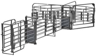 Sweep w/30' Adjustable Alley, Preg Panels, Block Gates & Load Gate - Image 0