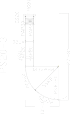 90 Degree Premier Open Sweep with 16’ Working Alley - Image 0