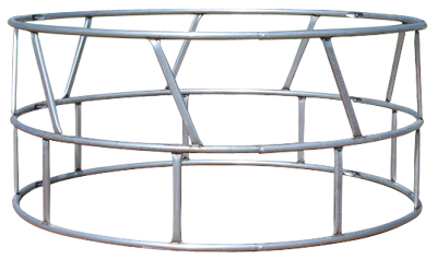 Galvanized Economy Round Bale Feeders