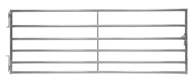 Galvanized Bull Gates
